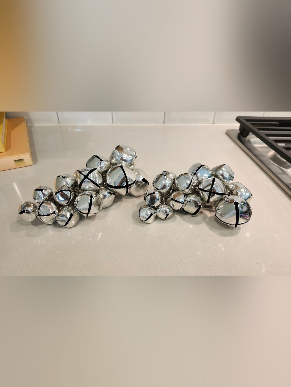 Silver Jingle Bell Garland - Home Accents